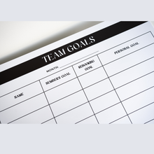Team Goals Board