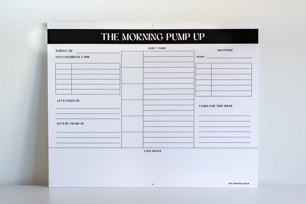 Morning Pump Up Board